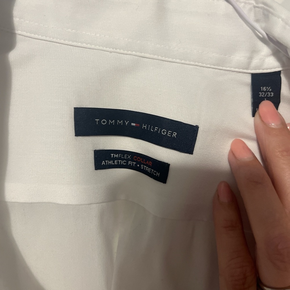 Tommy Hilfiger White Dress Shirt